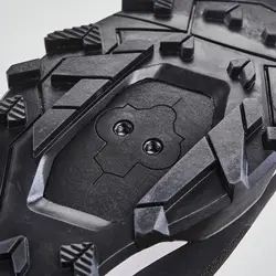 کفش دوچرخه کوهستان rockrider – مشکی – 100