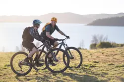 کفش دوچرخه کوهستان rockrider – مشکی – 100