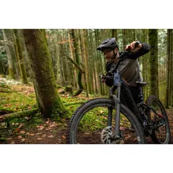 کلاه دوچرخه کوهستان rockrider – مشکی – feel