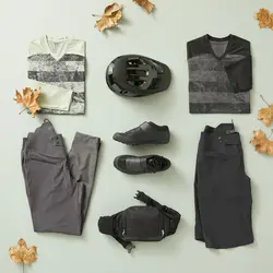 کلاه دوچرخه کوهستان rockrider – مشکی – feel