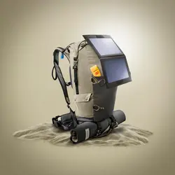 کوله پشتی فورکلاز ضد شن تهویه دار Desert Trekking – 30 لیتری – بژ – Desert 900