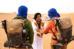 کوله پشتی فورکلاز ضد شن تهویه دار Desert Trekking – 30 لیتری – بژ – Desert 900