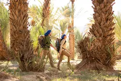 کوله پشتی فورکلاز ضد شن تهویه دار Desert Trekking – 30 لیتری – بژ – Desert 900