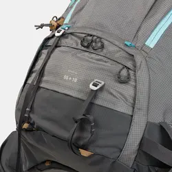 کوله پشتی کوهنوردی زنانه فورکلاز – 55+10L – MT500 Air