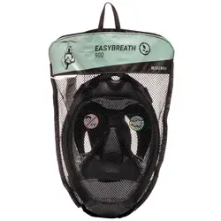 ماسک اسنورکلینگ بزرگسالان-subea- EASYBREATH 900 – مشکی