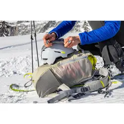 هلمت کوهنوردی و اسکی wedze خاکستری WILDER DOPPIA NORMA