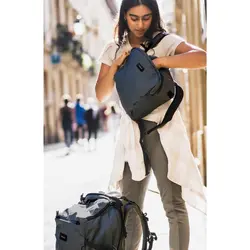 کوله پشتی کوهنوردی/مسافرتی زنانه فورکلاز – 50+6 لیتری – آبی دریایی – travel 900