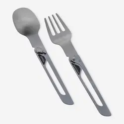 سرویس قاشق و چنگال تاشو کچوا- استیل ضد زنگ – MH500