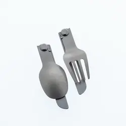 سرویس قاشق و چنگال تاشو کچوا- استیل ضد زنگ – MH500