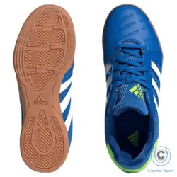 کفش فوتسال آدیداس تاپ سالا آبی ADIDAS TOP SALA IC J FV2632
