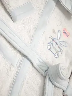 حوله نوزاد 6 تکه آبی خرگوش