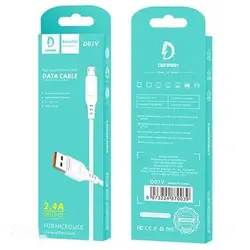 کابل شارژ دن‌من مدل D01V طول ۱ متر فست شارژ