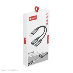 کابل تبدیل لایتنینگ به AUX / USB-C پرووان مدل PCA46 طول 0.15 متر