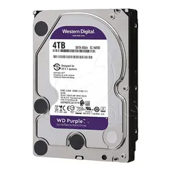هارد دیسک اینترنال وسترن دیجیتال مدل WD42PURZ بنفش با ظرفیت ۴ ترابایتگارانتی اصلیHard internal brand Western Digital WD42PURZ 4tb