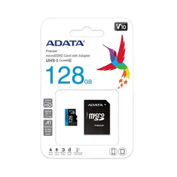 کارت حافظه ای دیتا ADATA Premier V10 A1 microSDXC 128GB