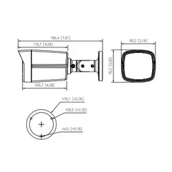 دوربین HDCVI داهوا مدل DH-HAC-HFW1200TLM-IL-A