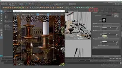 ایجاد سایه‌ و تکسچر واقعی در Maya و Red Shift
