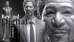 مجسمه سازی دیجیتالی کاراکتر مورگان فریمن - CGPARS