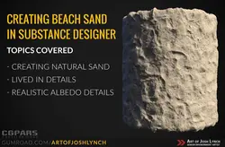 ایجاد شن و ماسه با Substance Designer - فروشگاه اینترنتی سی جی پارس- CGPARS