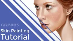 تکسچرینگ پوست انسان در فتوشاپ - سی جی پارس- CGPARS