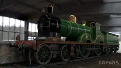 تکسچرینگ قطار در Maya - فروشگاه اینترنتی سی جی پارس- CGPARS