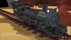 مدل سازی و رندر قطار کارتونی در مایا - فروشگاه اینترنتی سی جی پارس- CGPARS