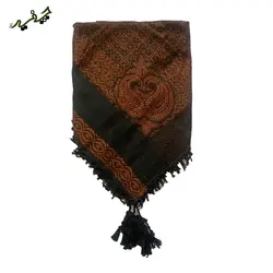 چفیه عمانی قهوه ای کد S48