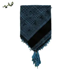 چفیه عمانی آبی کد S50