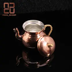 زعفران دم کن مسی چکش کاری شده