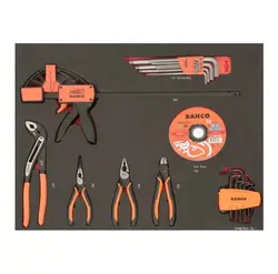 جعبه ابزار ۶ کشو ۱۹۸ پارچه باهکو کد ۱۴۷۰K6BKFFSDR