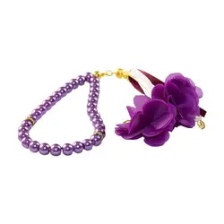 تسبیح گلدار 33 دانه مدل بنفشه