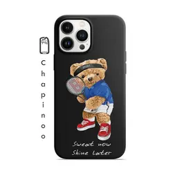 قاب گوشی خرس تنیس باز