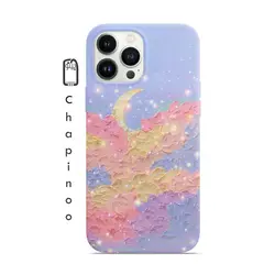 قاب گوشی با طرح ابرو ماه طرح برجسته