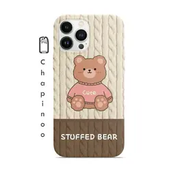 قاب گوشی با طرح بافتنی خرسی