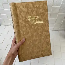 آلبوم کاوری 300 عکسی 10*15- طلایی