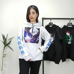 هودی انیمه جوجوتسو کایسن رنگ سفید