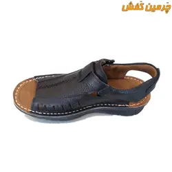 صندل تمام چرم مردانه مدل سینا کد 7632 + رنگبندی