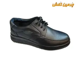 کفش تمام چرم مردانه رخشی PU بندی کد 20431 + رنگبندی