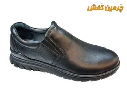 کفش تمام چرم مردانه مدل صمصام Samsam دوردوخت کد 20602