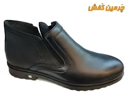 نیم بوت تمام چرم مردانه گلد Gold زیپی کد 20681 + رنگبندی