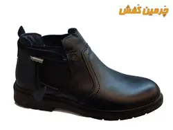 نیم بوت تمام چرم مردانه فوریو کش دار کد 20673 + رنگبندی