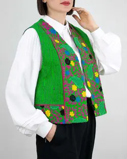 جلیقه سوزندوزی