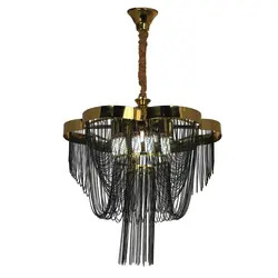 لوستر ۱۲ شعله چشمه نور کد ۲۴۱۹/۵۵ طلایی