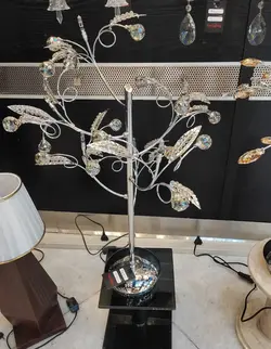 آباژور رومیزی مدرن چراغ خواب خوشه 5 شعله وارداتی کد L1043