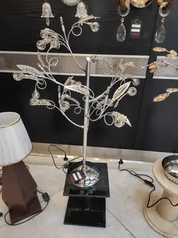 آباژور رومیزی مدرن چراغ خواب خوشه 5 شعله وارداتی کد L1043