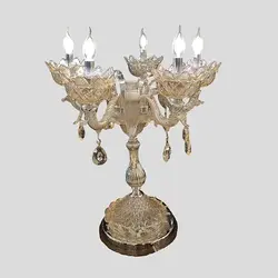 شمعدان کریستال باکارات شاین 5 شاخه کد L1011