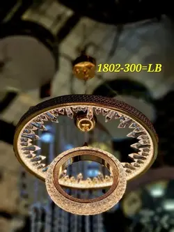 لوستر آویز مدرن وارداتی گرد ماه پیشانی کد M1802