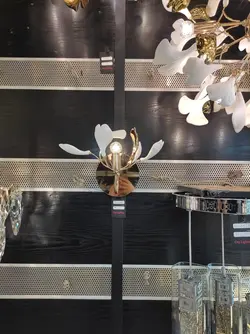 لوستر دیوارکوب روشنایی دیواری سالسانو وارداتی تک شعله کد W1012