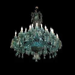 لوستر کریستال باکارا یاقوتی 32 شاخه کد H1041