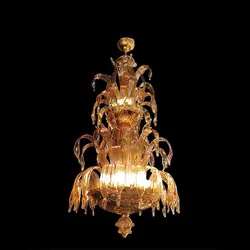 لوستر کریستال دی مایو نخل درخشنده کد H1043